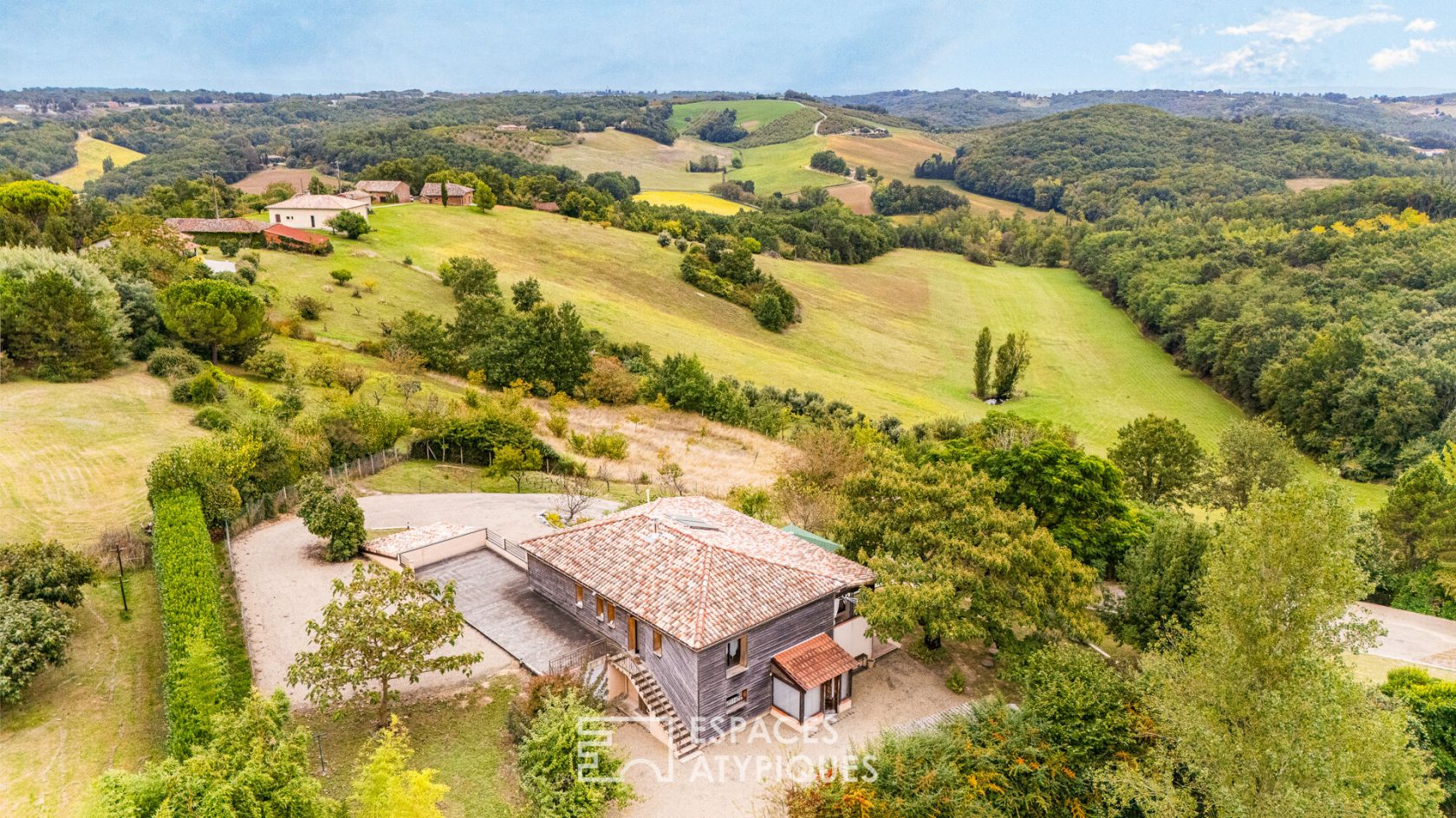 Maison avec Spa et vue sur les coteaux