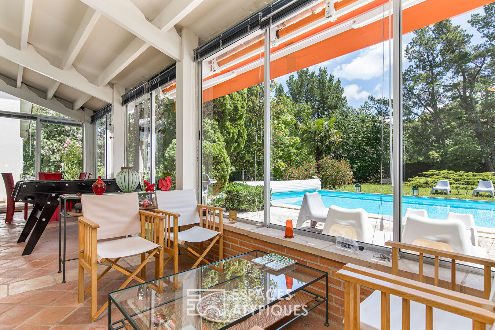 Maison avec piscine au coeur d’un parc à 5 minutes du centre