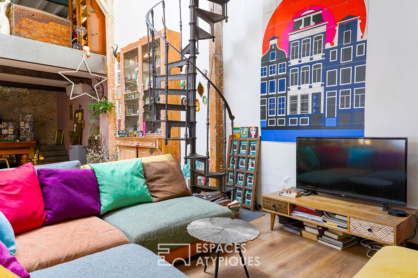 Loft in a former workshop