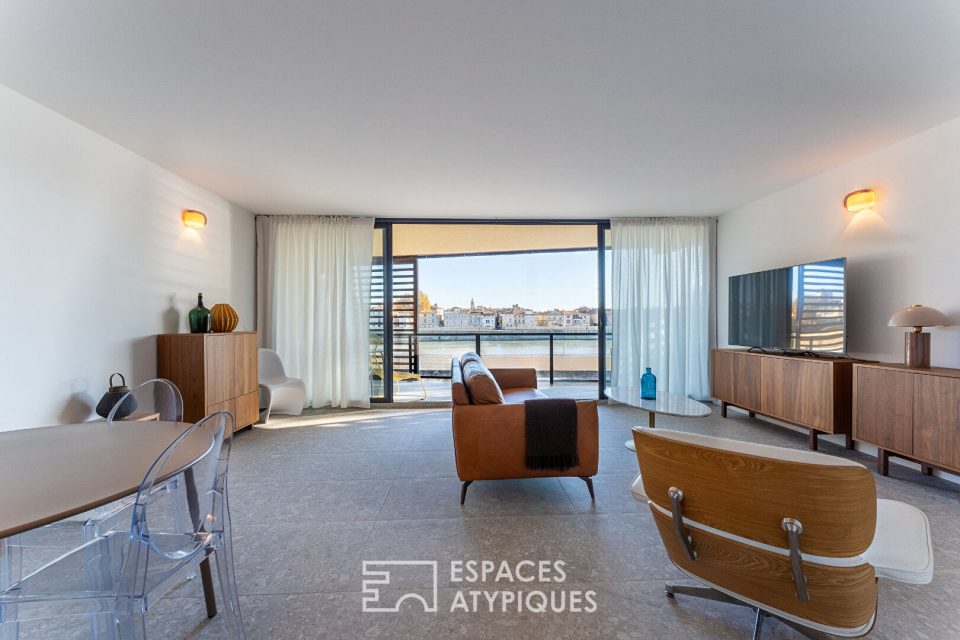 Appartement neuf avec vue sur le Rhône