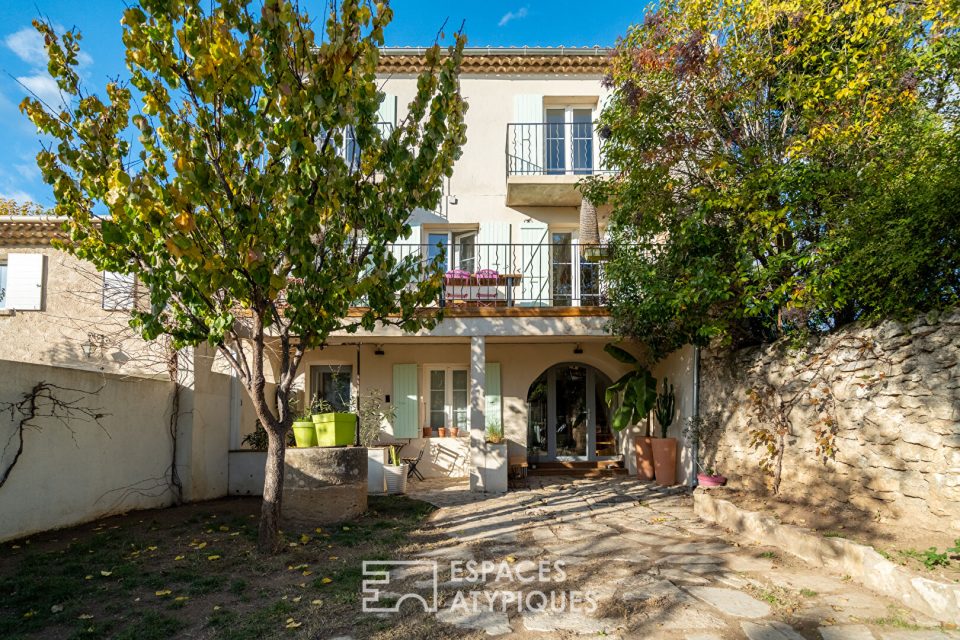 Maison dans un ancien corps de ferme au coeur du village