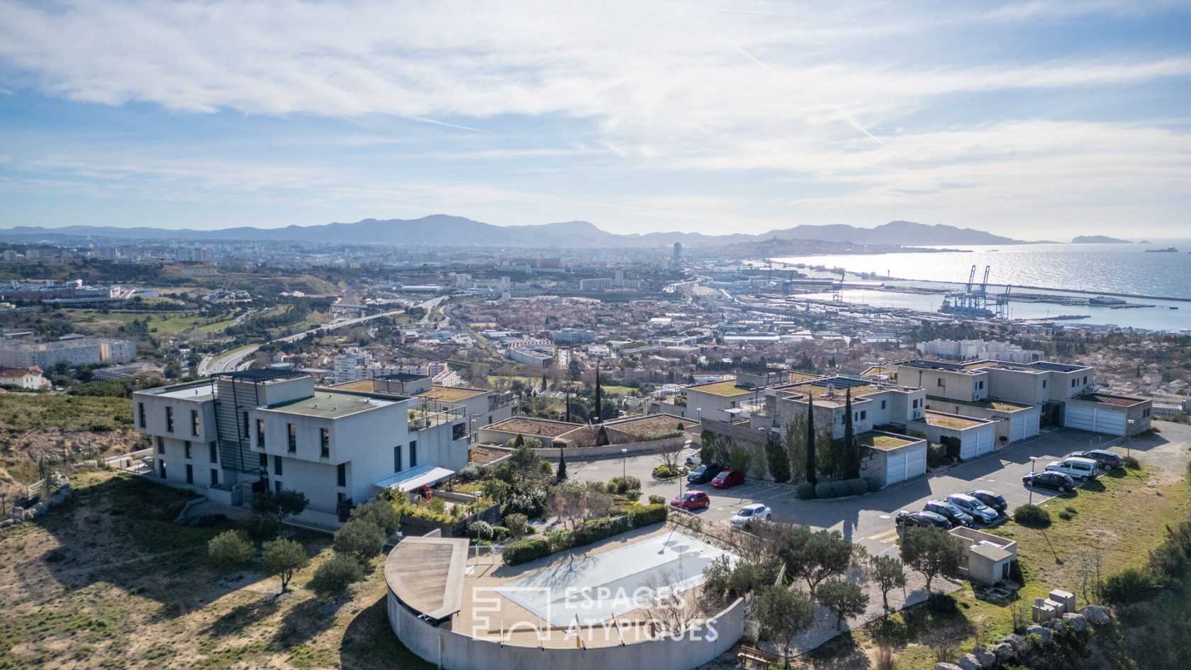 Appartement avec extérieur et vue