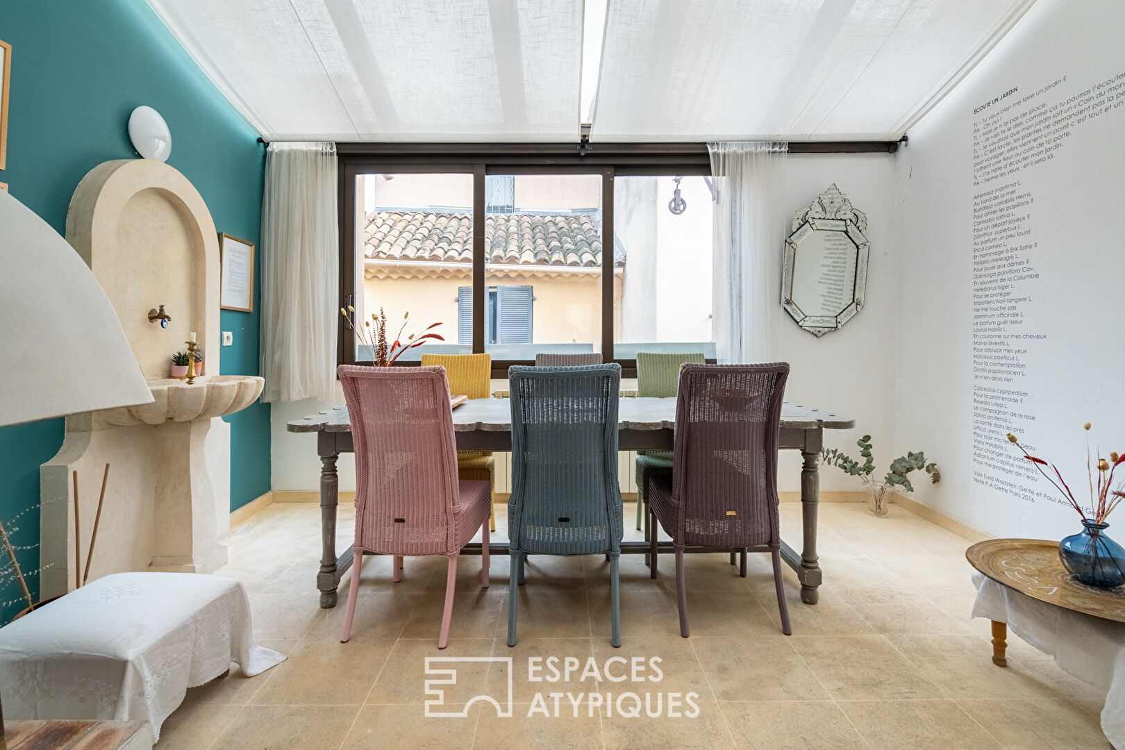 Townhouse with atypical charm in the heart of Aix-en-Provence