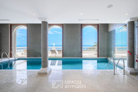 Exceptional Architect Villa with contemplative sea view in La Turbie