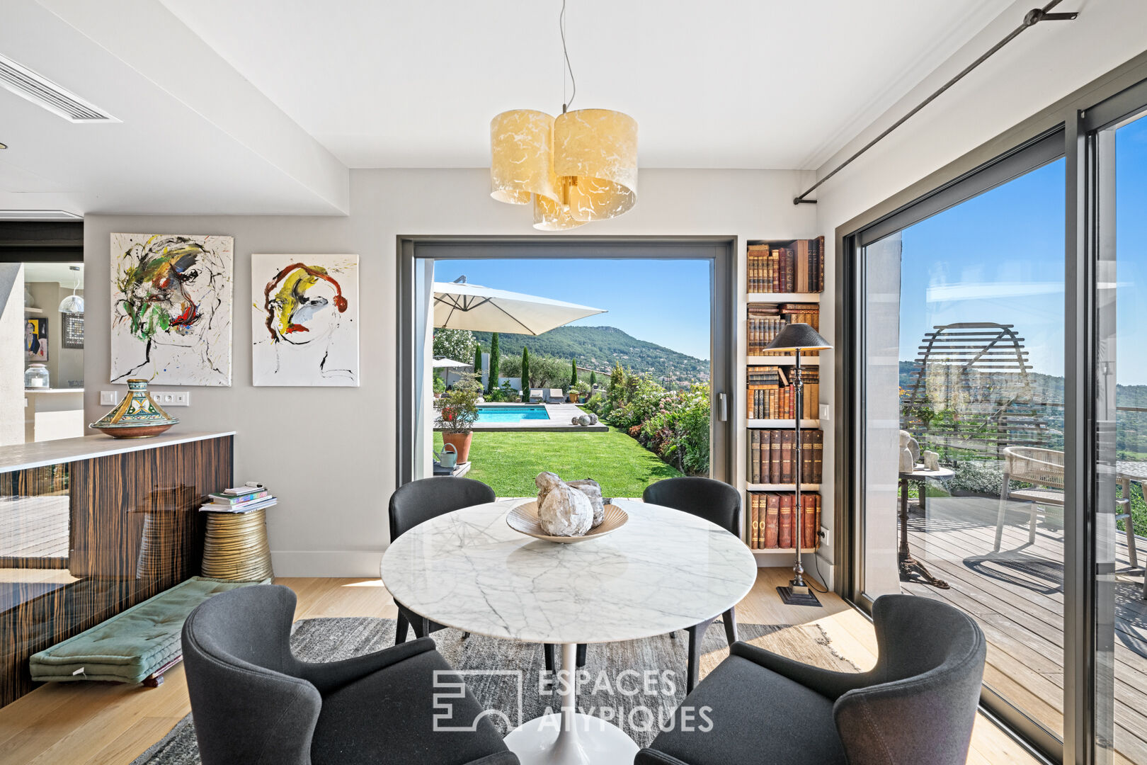 Magnifique villa de 144m² avec vue panoramique – Grasse Magagnosc