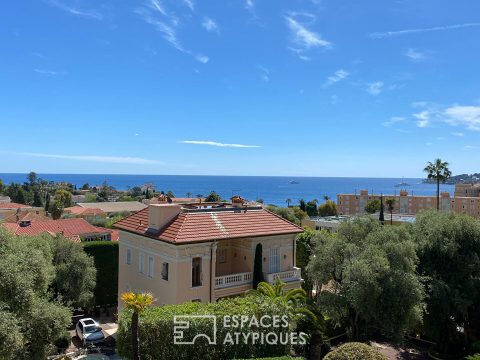 Beaulieu Sur Mer 3 room apartment 74 m2 panoramic sea view