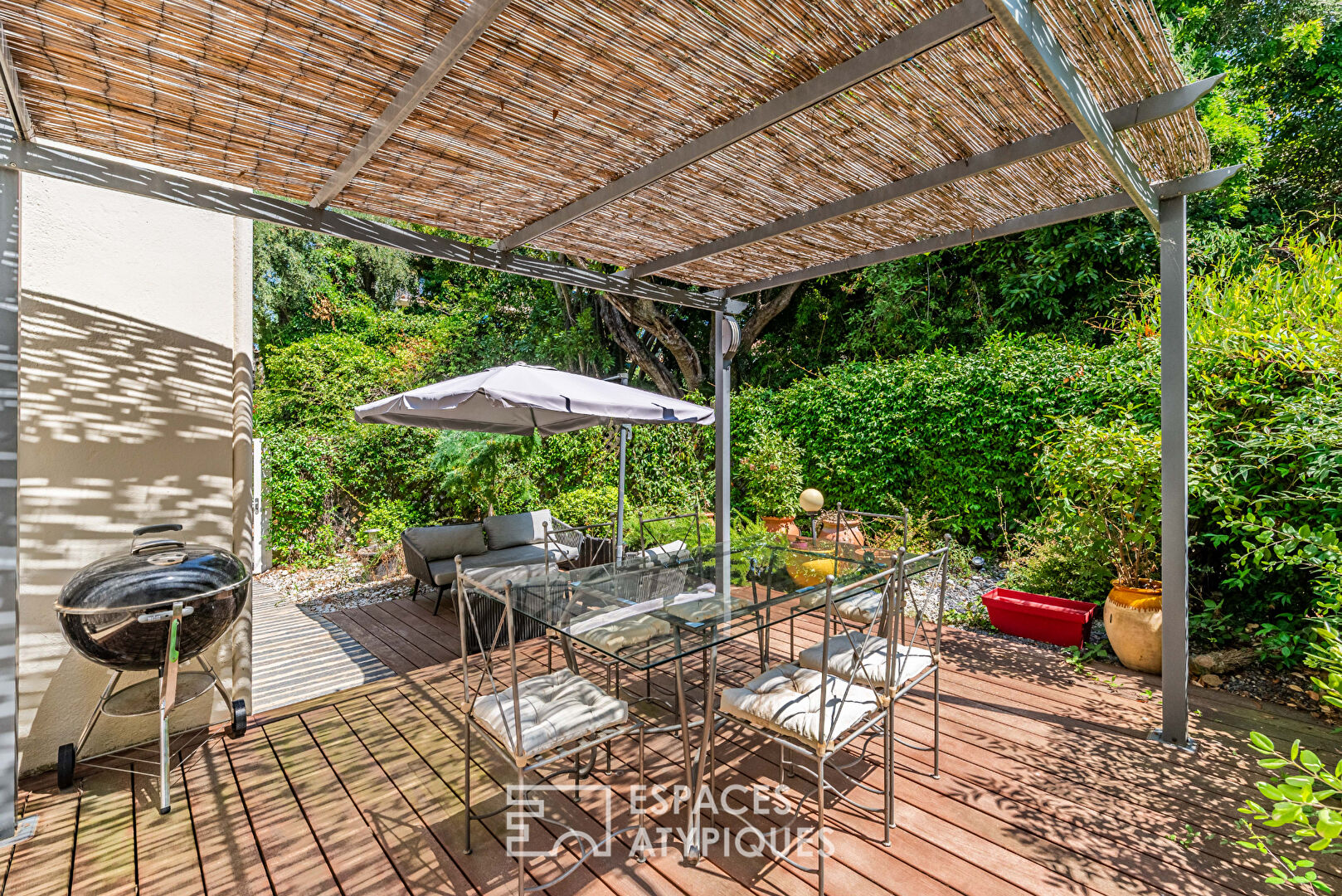 Bel appartement avec jardin dans maison bourgeoise CANNES OXFORD