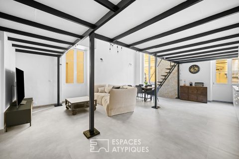 Esprit loft de 91,47 m2 au coeur du vieux Nice