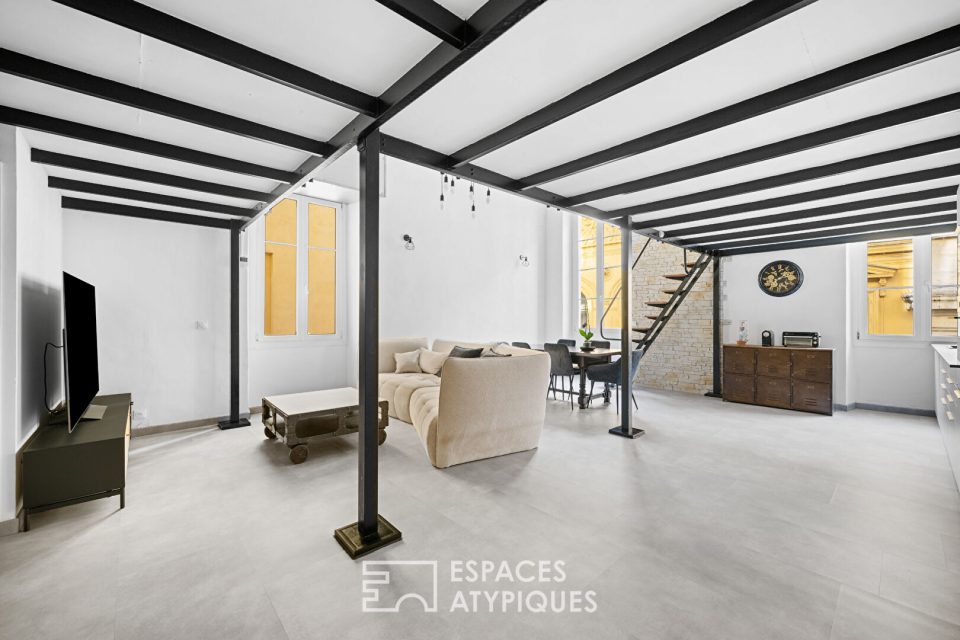 Esprit loft de 91,47 (loi Carrez) au coeur du vieux Nice