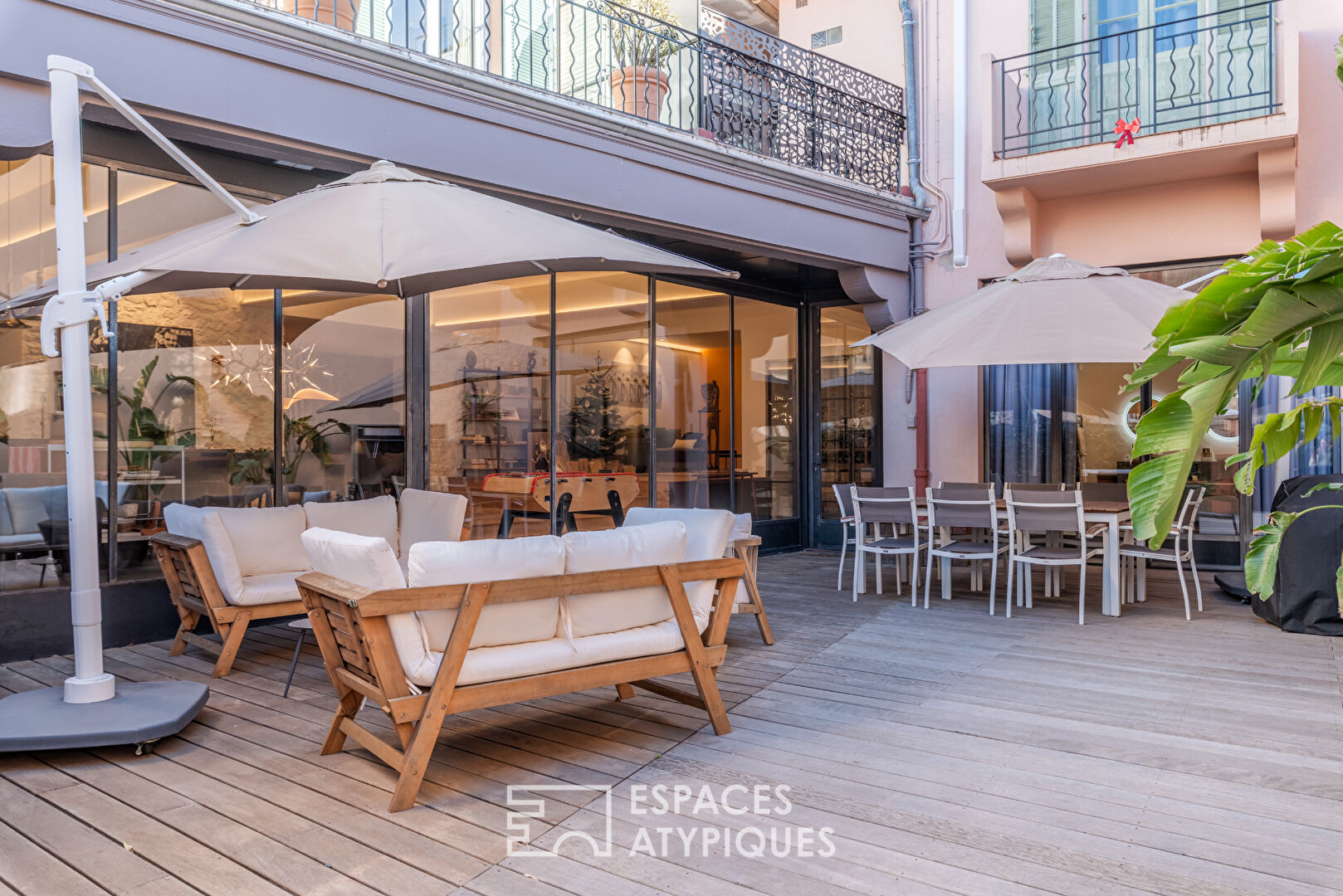 Loft design revisité avec terrasse sur le secteur prisé du Cannet Mairie