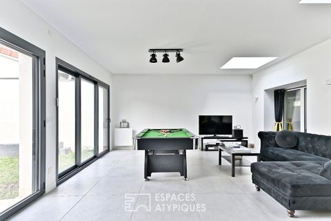 Maison d’architecte contemporaine et son jardin intimiste