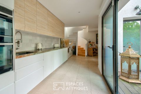 House with extension renovated by architect.