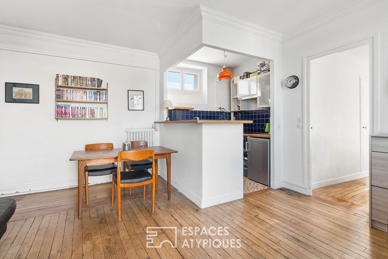 Appartement avec balcon et vue dégagée en dernier étage