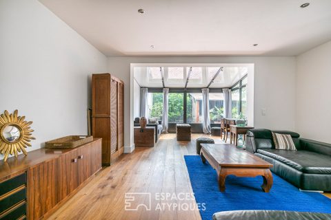 Historic detached house and its bucolic garden