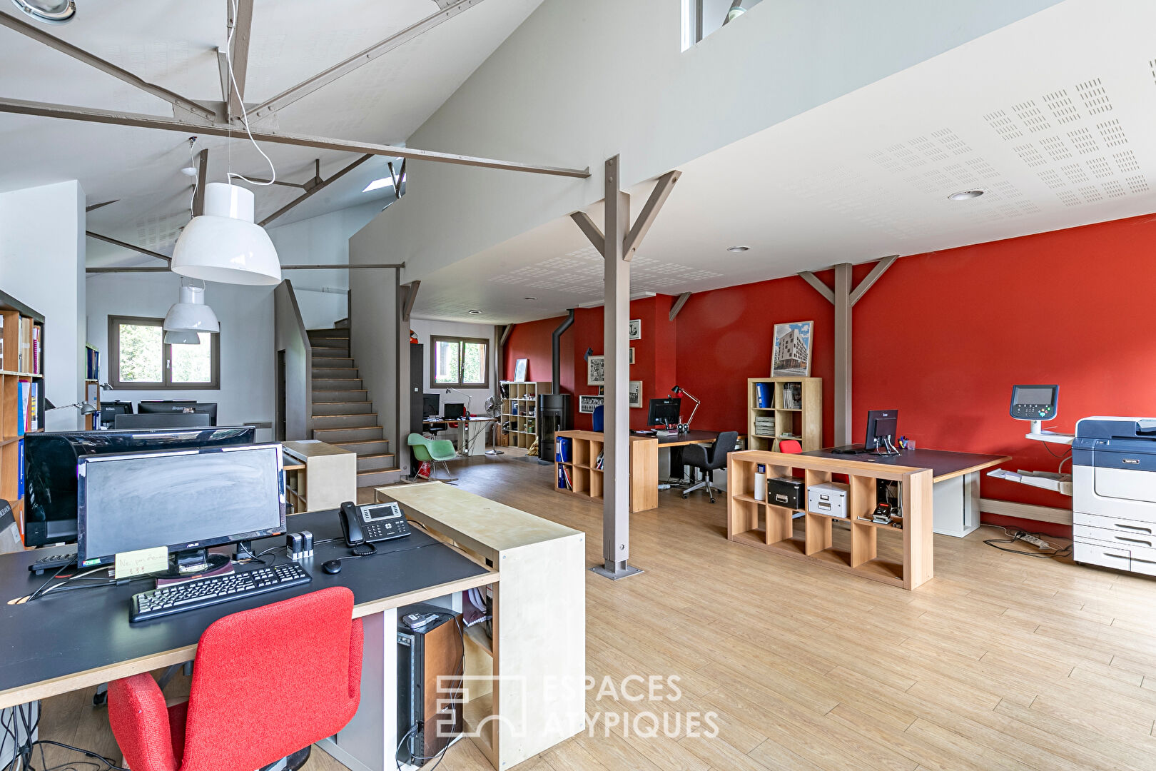 Studio d’architecture en duplex à réinventer