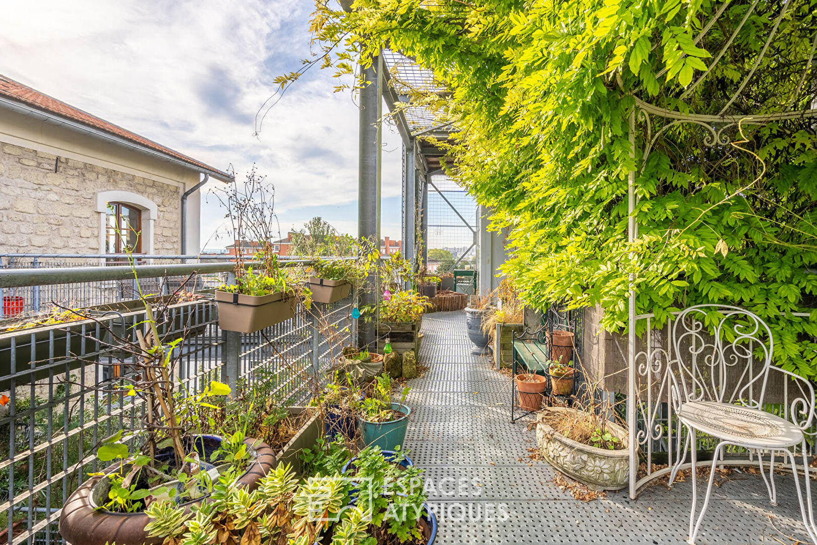 Penthouse en duplex avec double terrasse