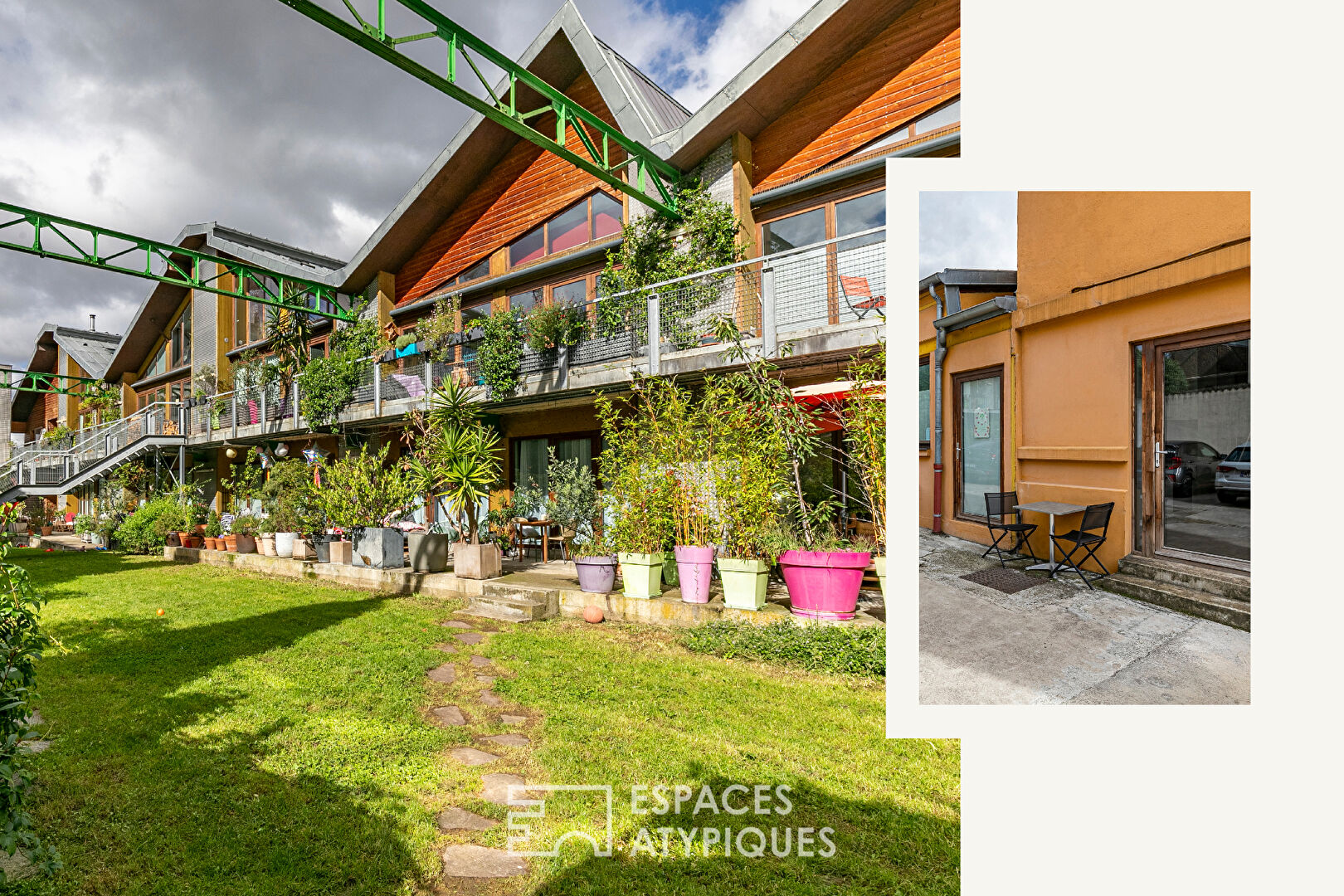 Maison en copropriété dans un écrin de verdure