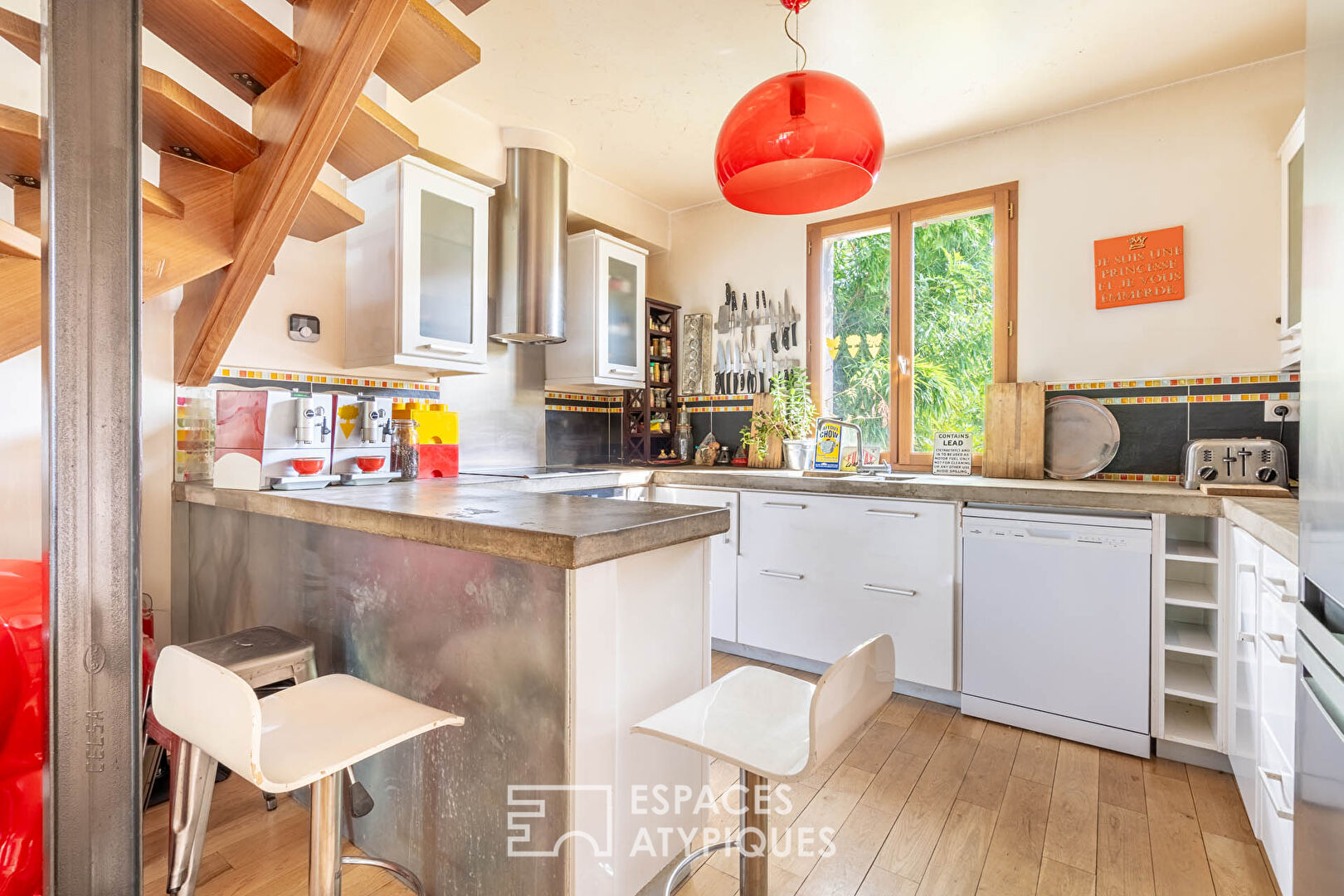 Loft in a 1940s house