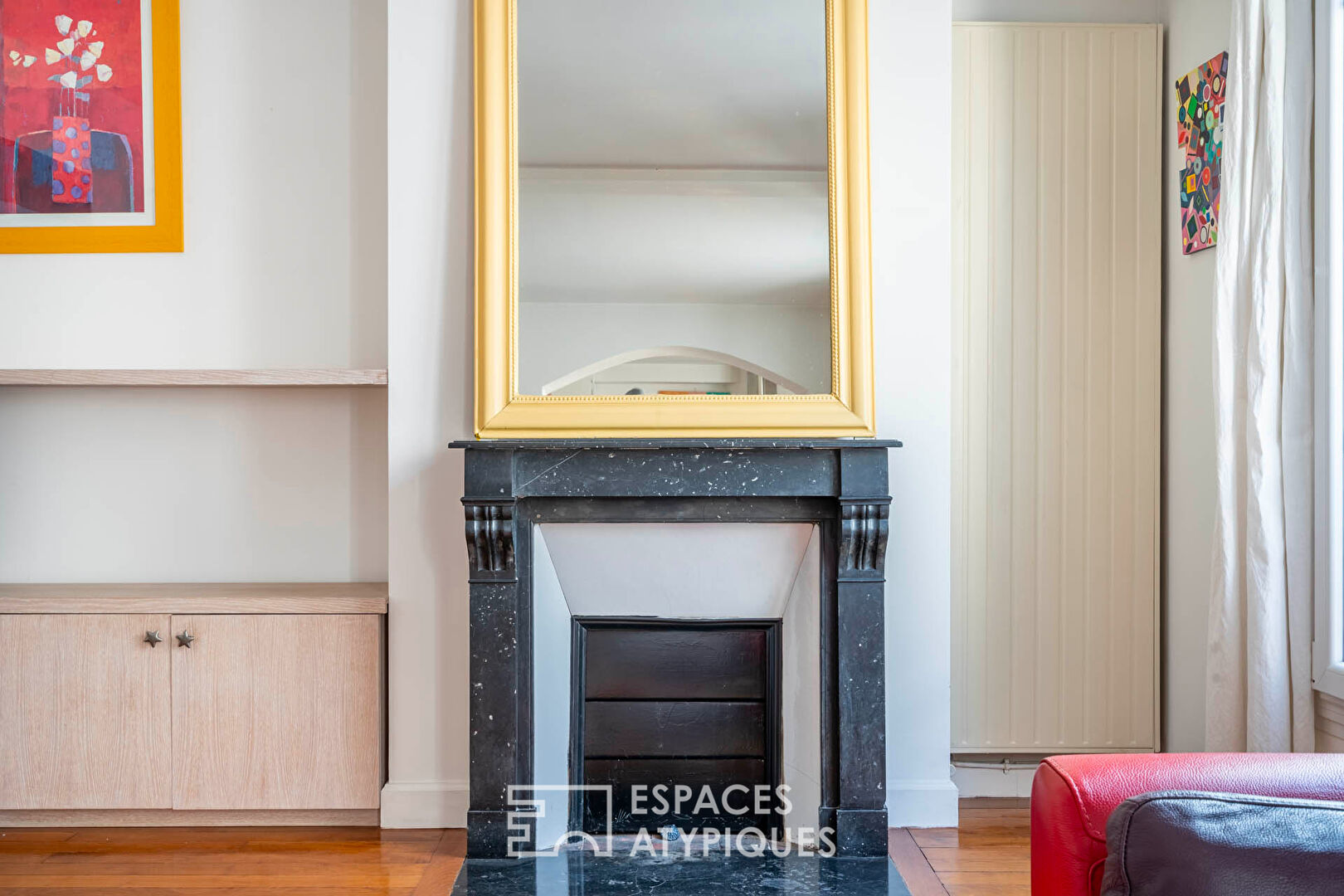 Charming duplex on the top floor in Saint-Mandé