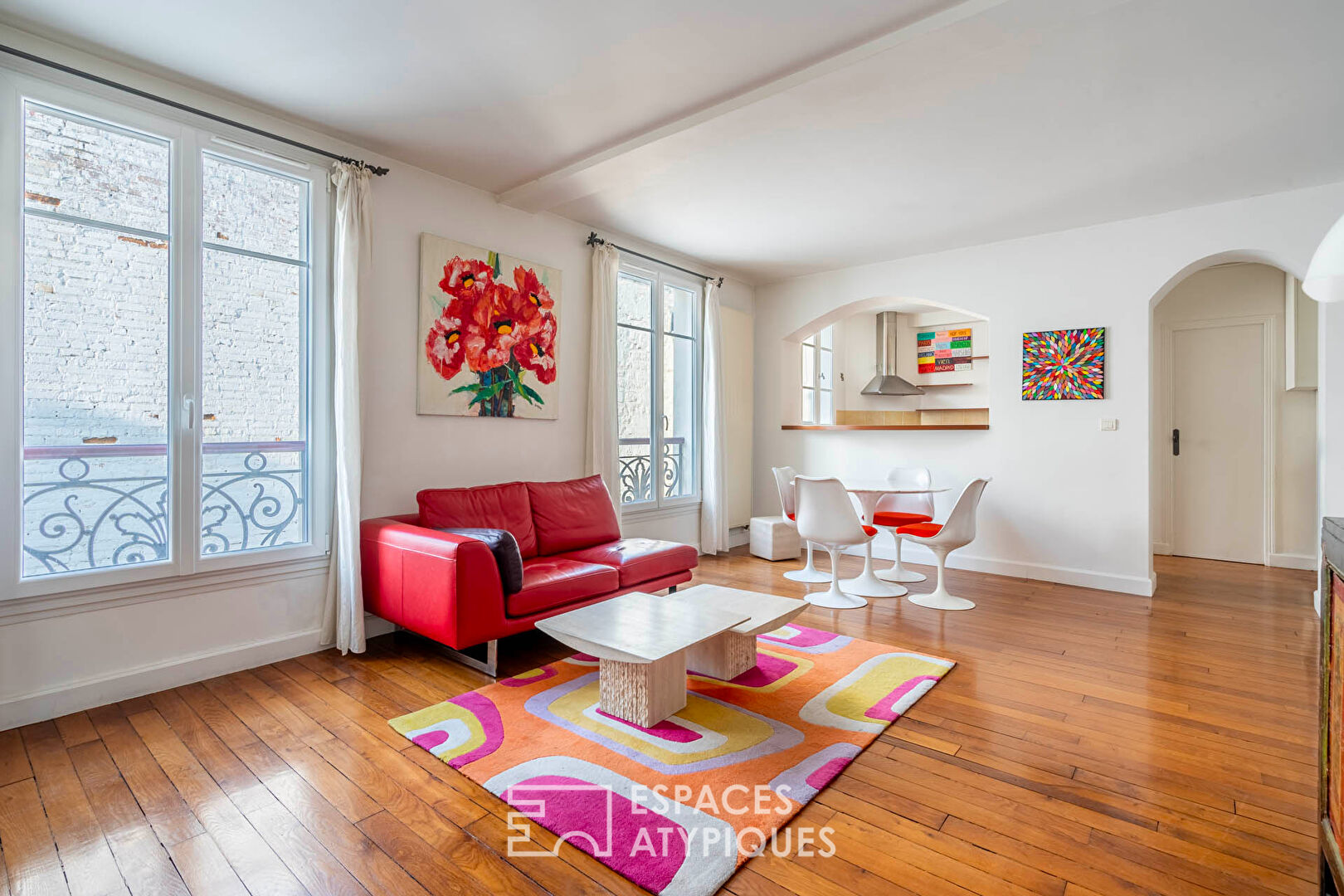 Charming duplex on the top floor in Saint-Mandé