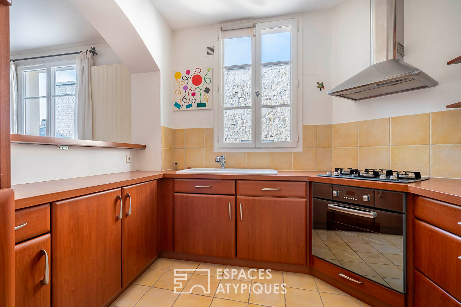 Charming duplex on the top floor in Saint-Mandé