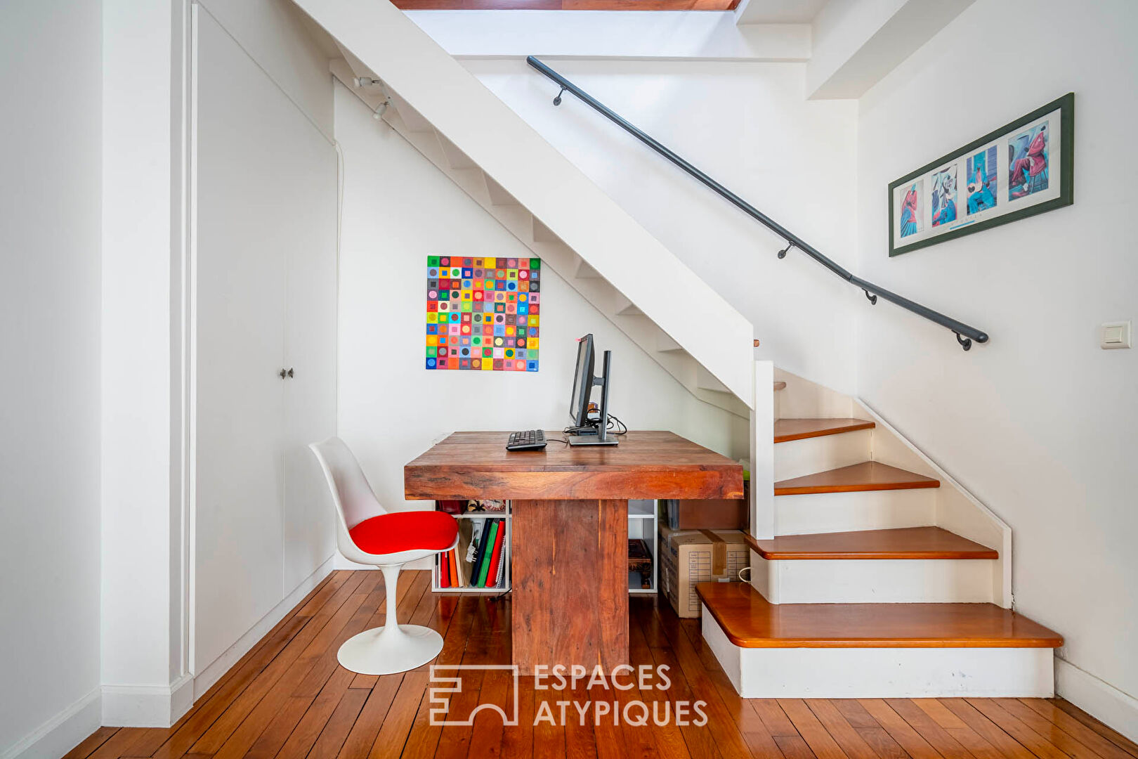 Charming duplex on the top floor in Saint-Mandé