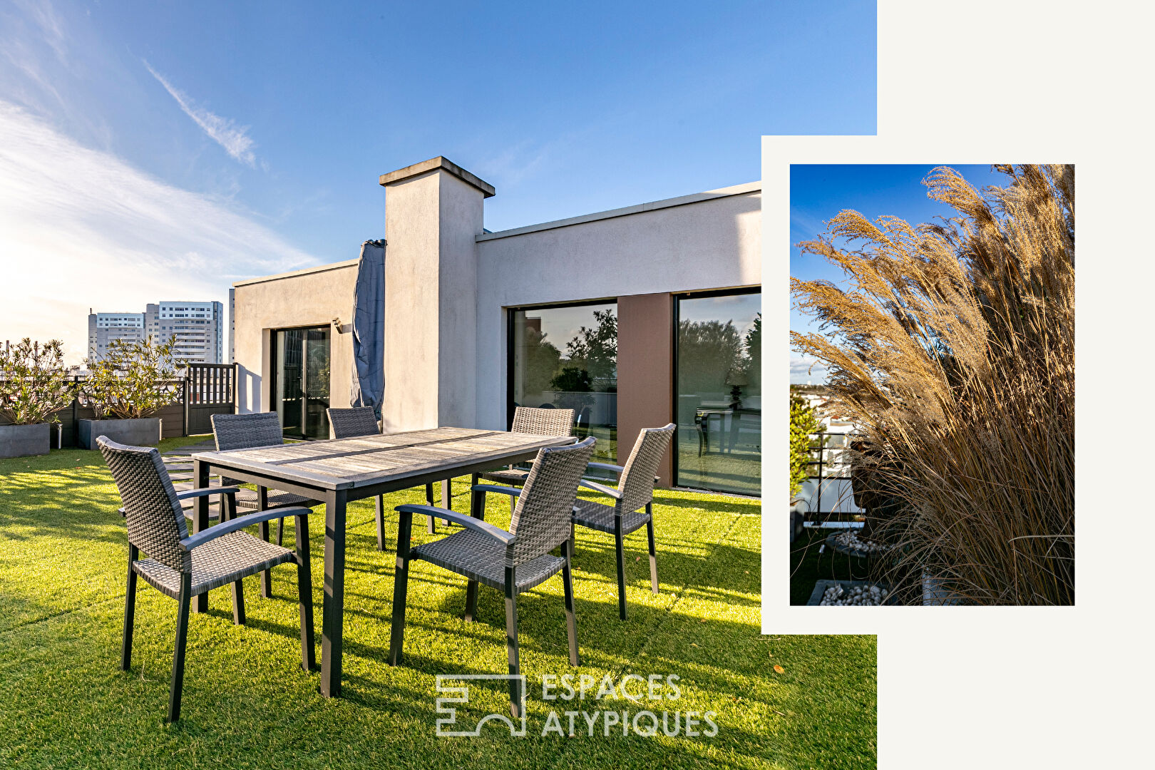 Family penthouse and its panoramic terrace