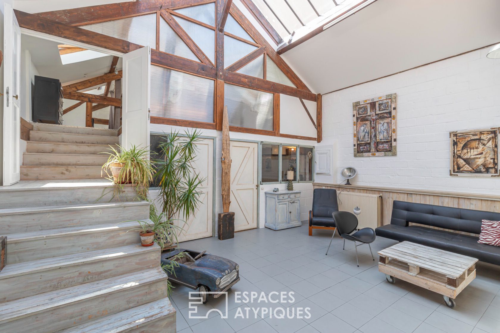 Loft dans un ancien dépôt de fleurs