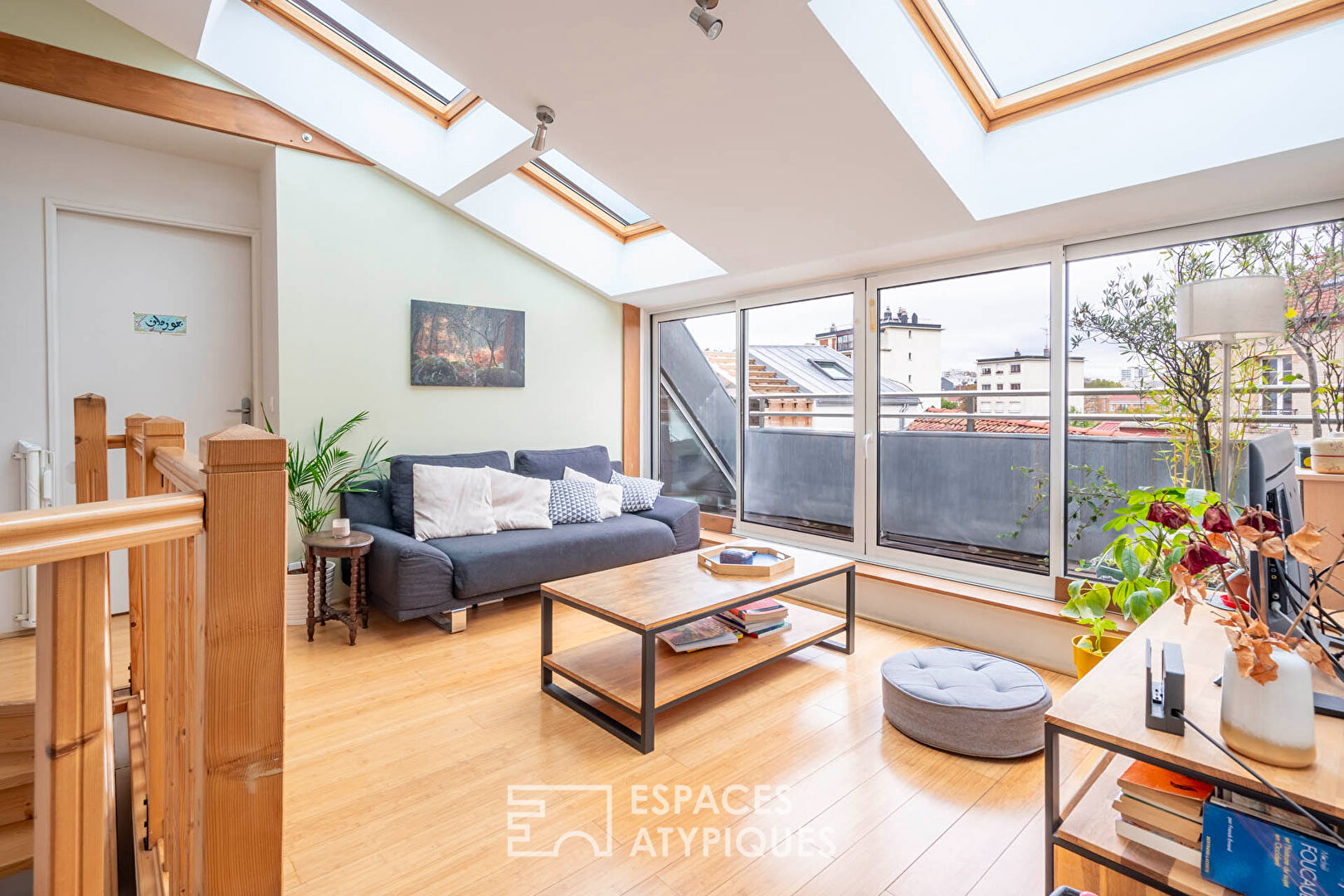 Duplex en dernier étage avec terrasse