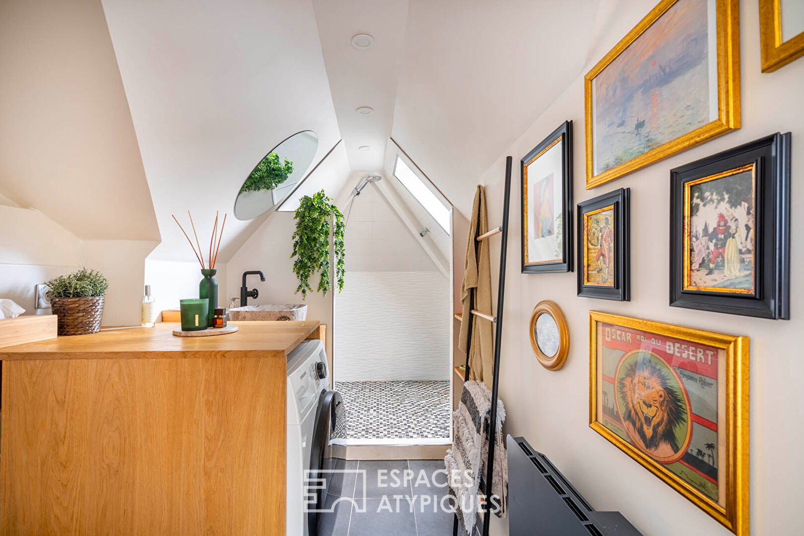 Duplex de charme sous les toits