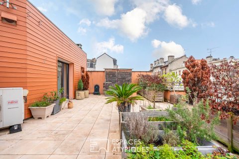 Maison avec roof-top