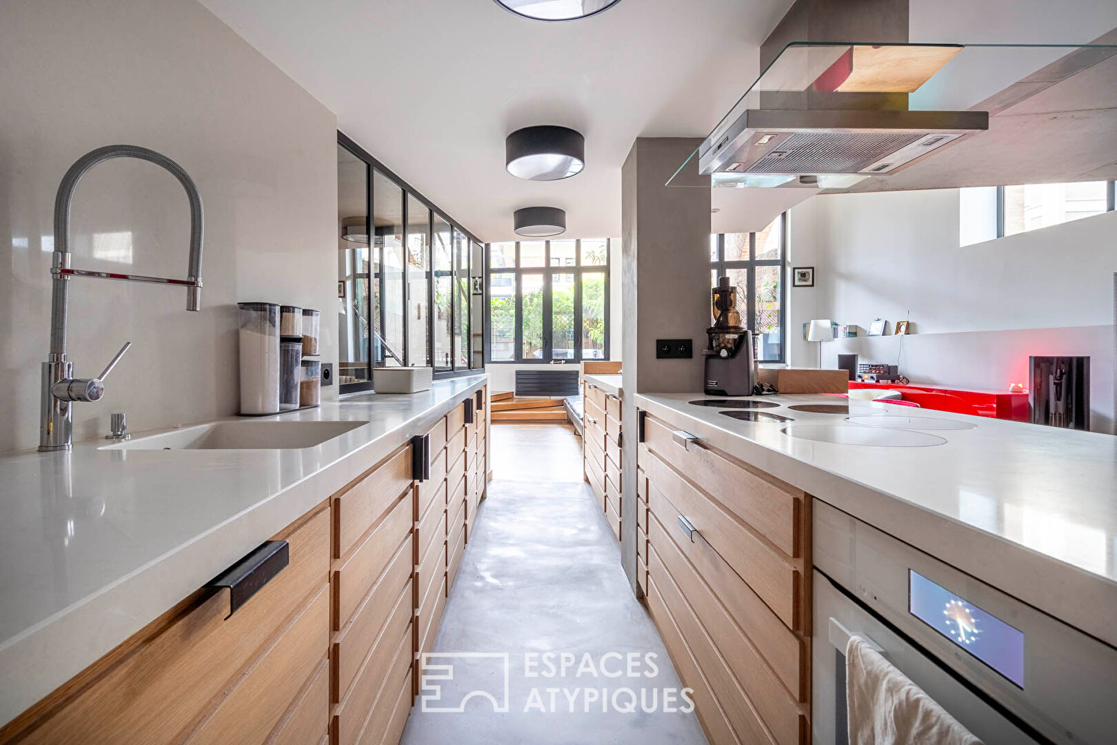 Loft en duplex avec terrasse