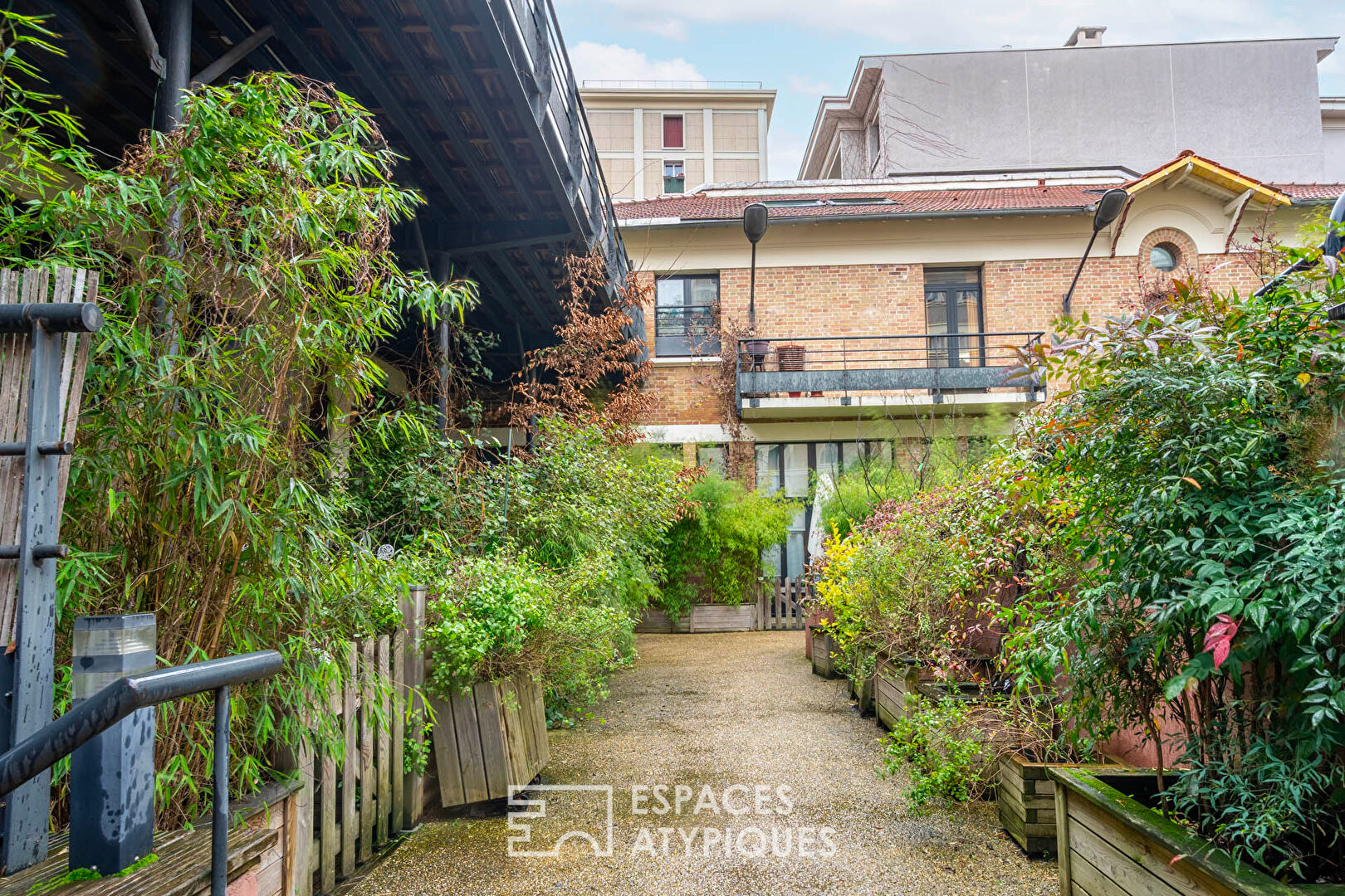 Loft en duplex avec terrasse