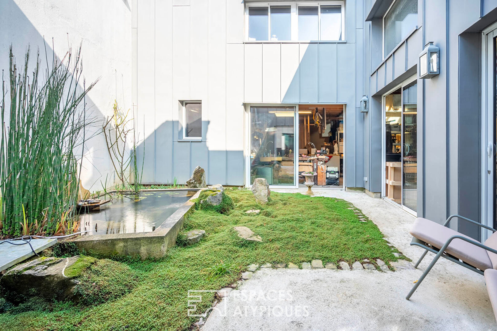 Loft with patio and artist’s studio