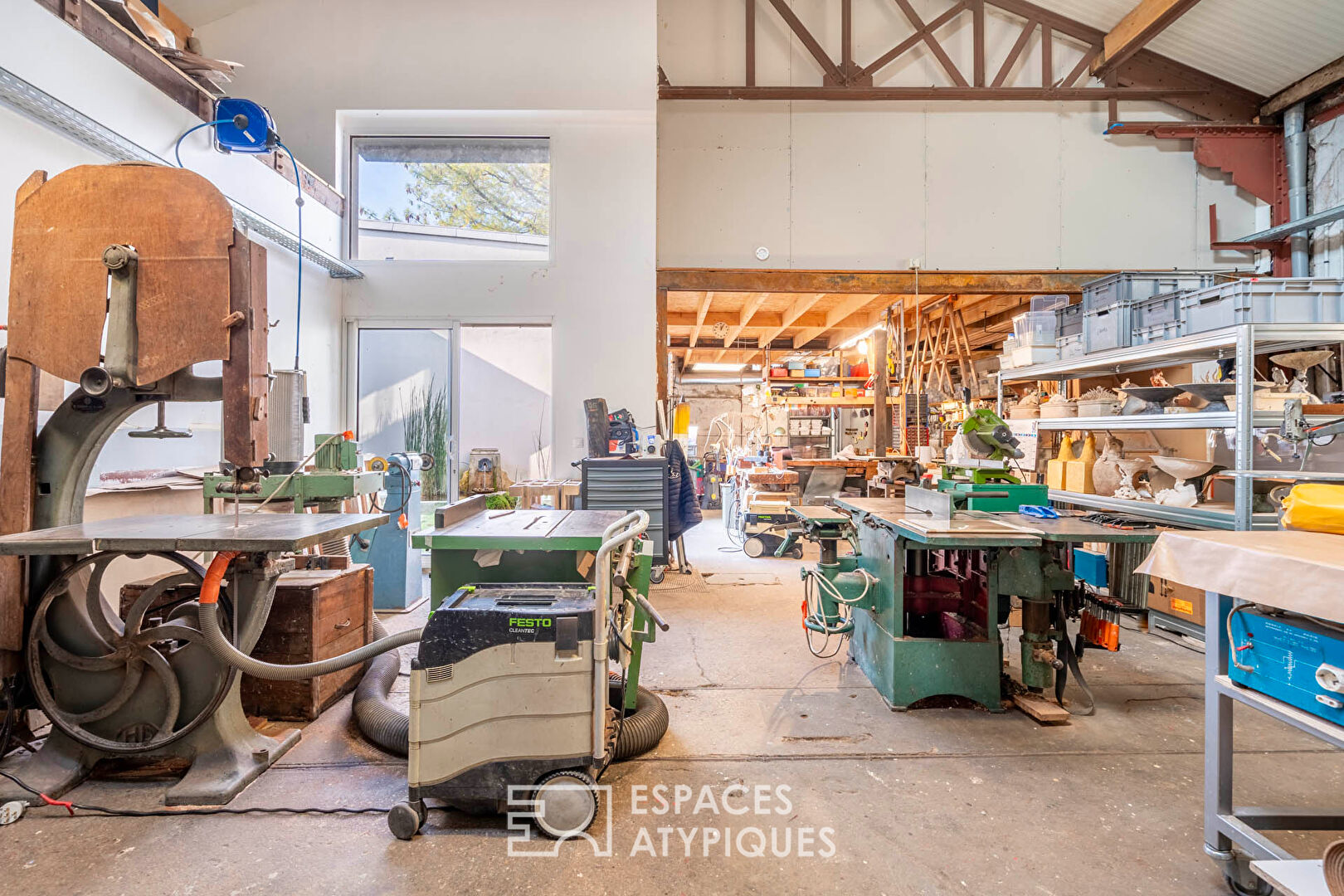 Loft with patio and artist’s studio