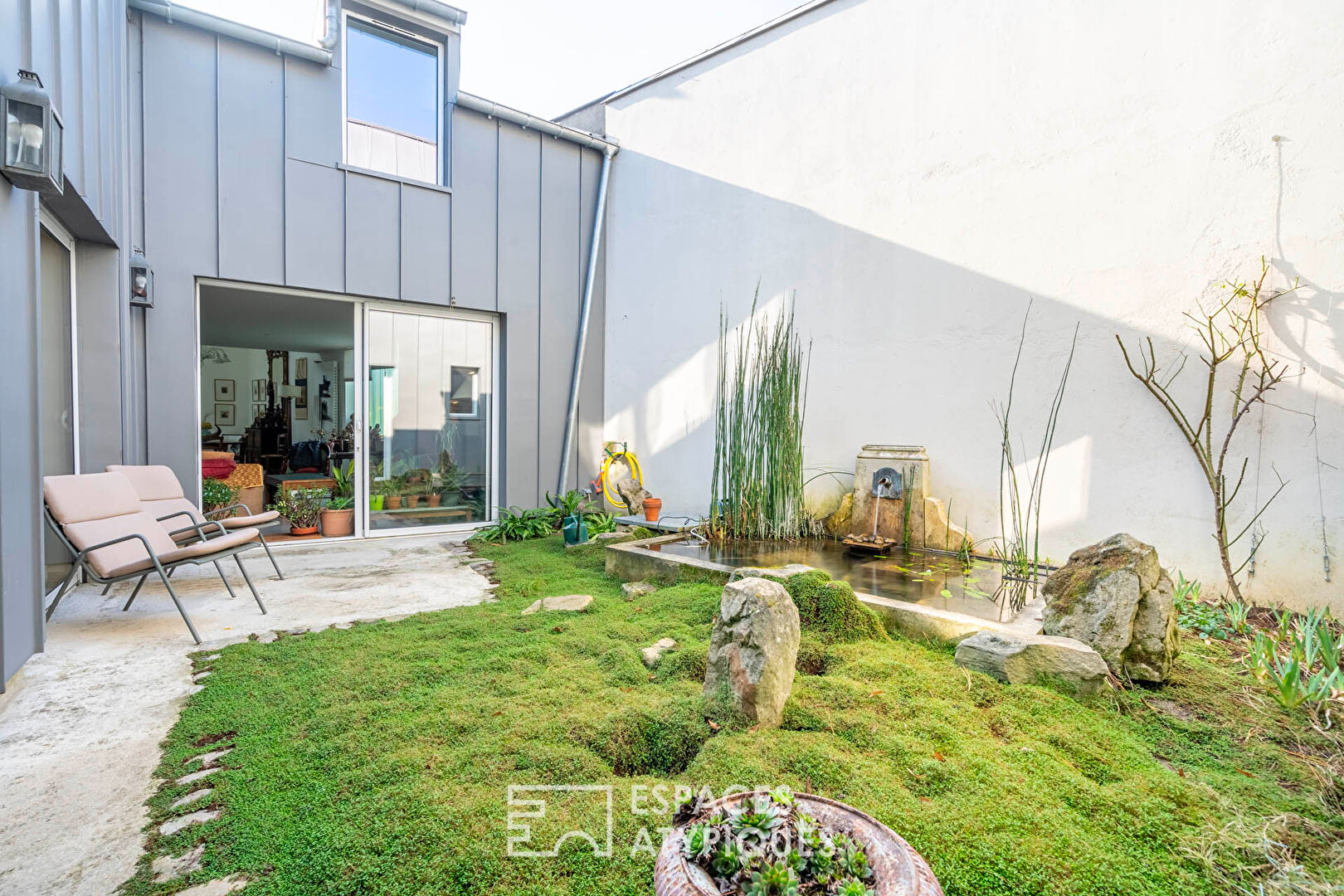 Loft with patio and artist’s studio