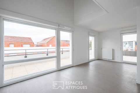 Duplex en dernier étage avec terrasse