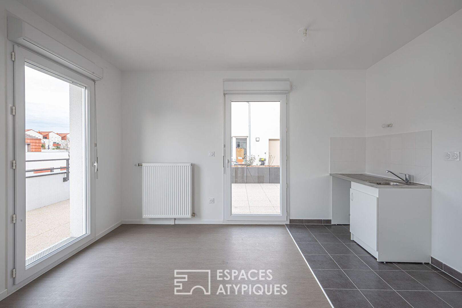 Duplex en dernier étage avec terrasse