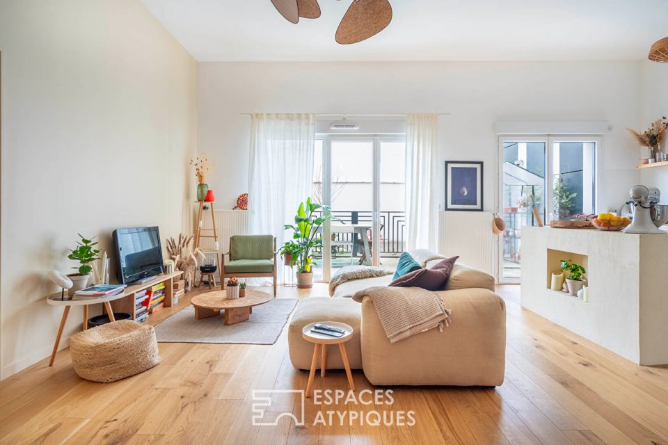 Appartement de charme avec terrasse et jardin