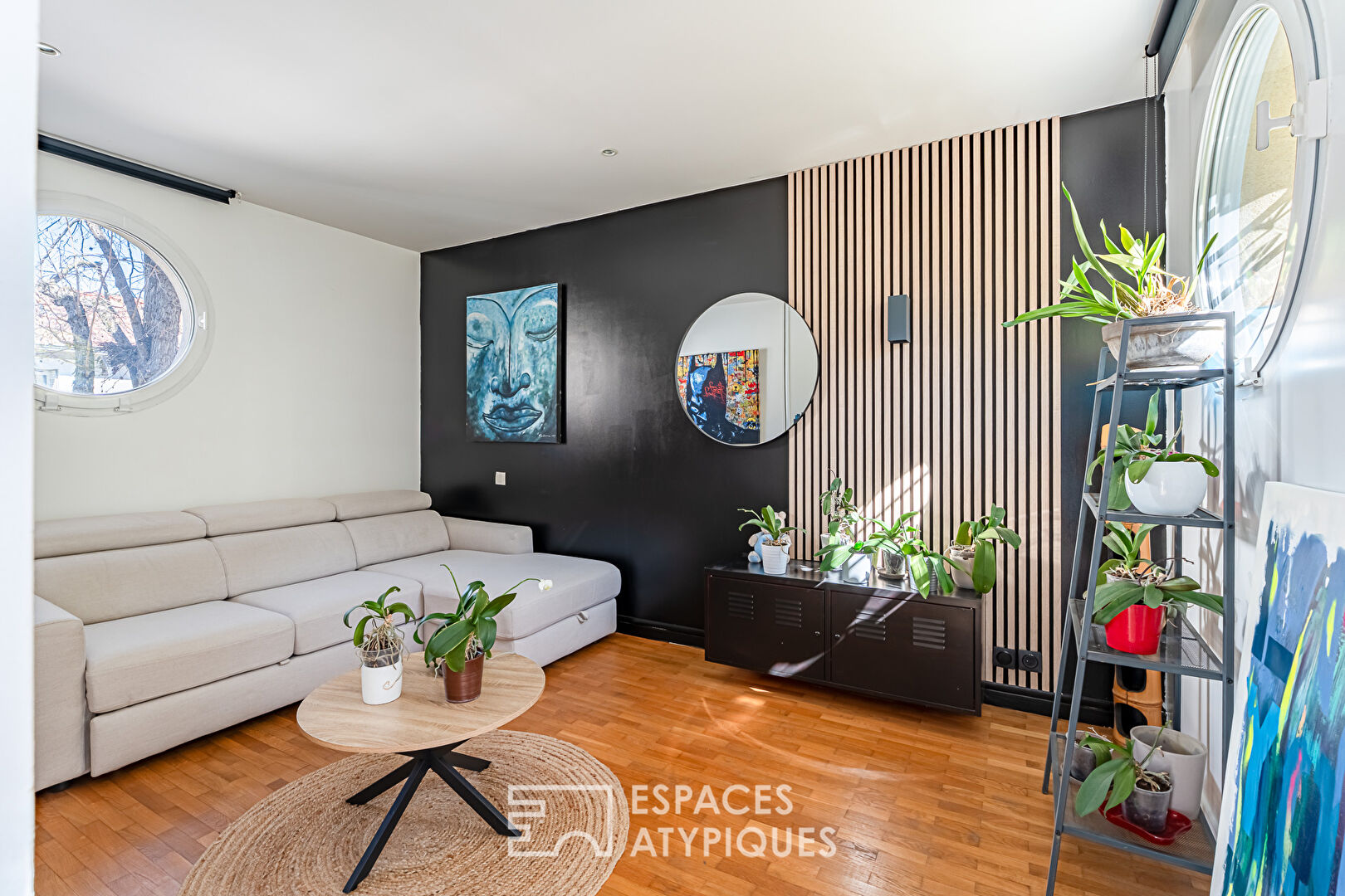 Maison de ville esprit loft et ses terrasses à Issy-les-Moulineaux