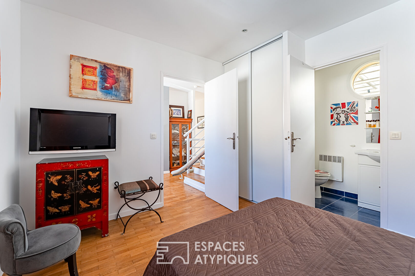 Maison de ville esprit loft et ses terrasses à Issy-les-Moulineaux