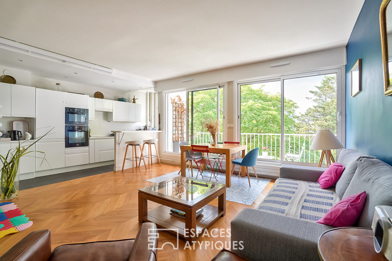 Appartement familial dans un écrin de verdure