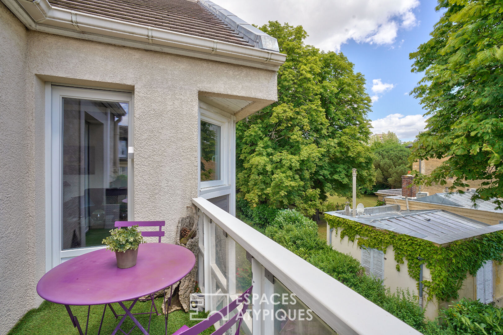 Duplex calme et lumineux en coeur de ville.