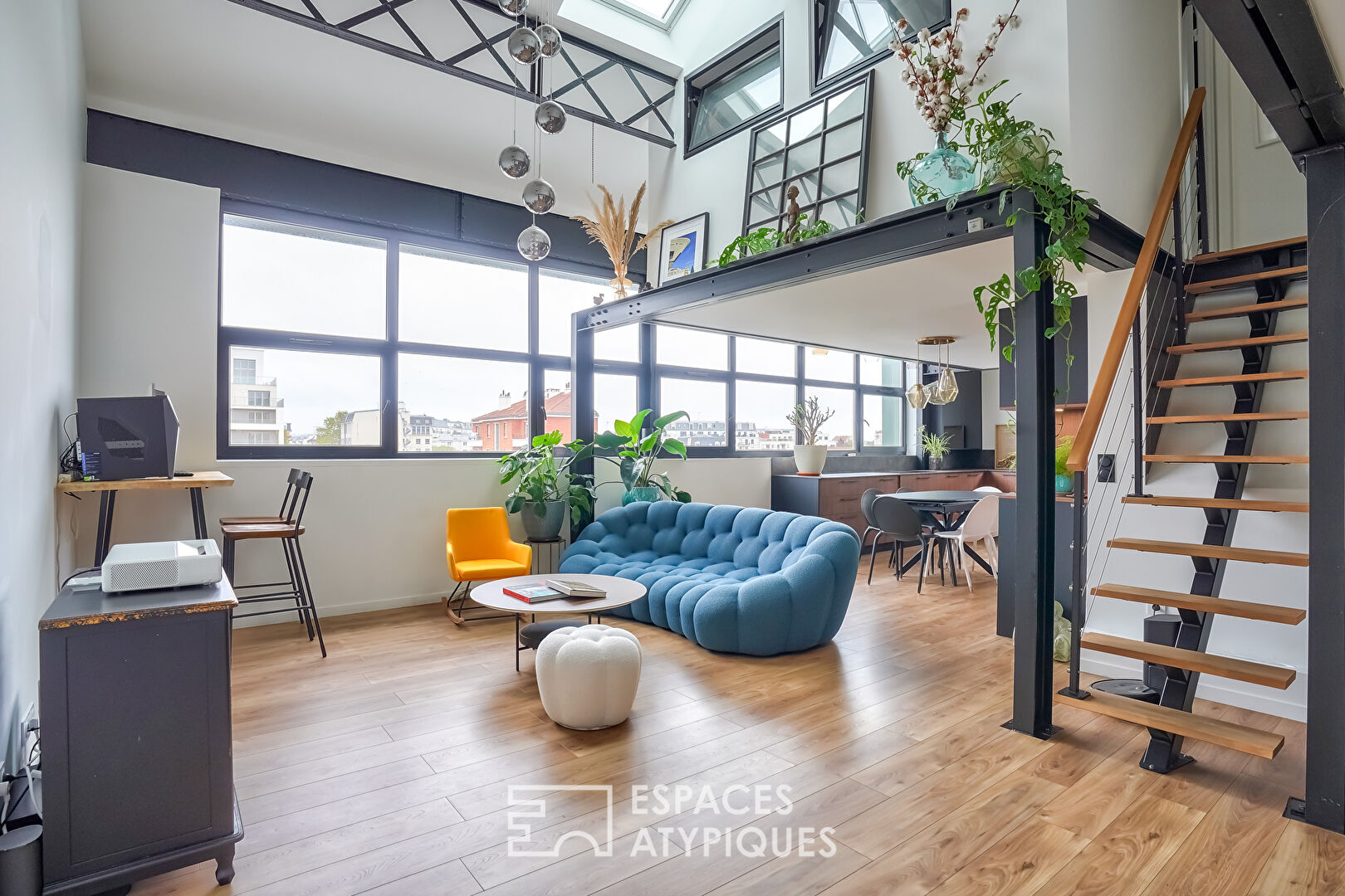 Loft en duplex au coeur du quartier des Bruyères