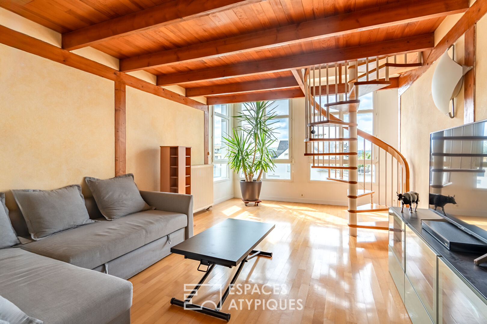 Top floor duplex at Parc des Impressionnistes