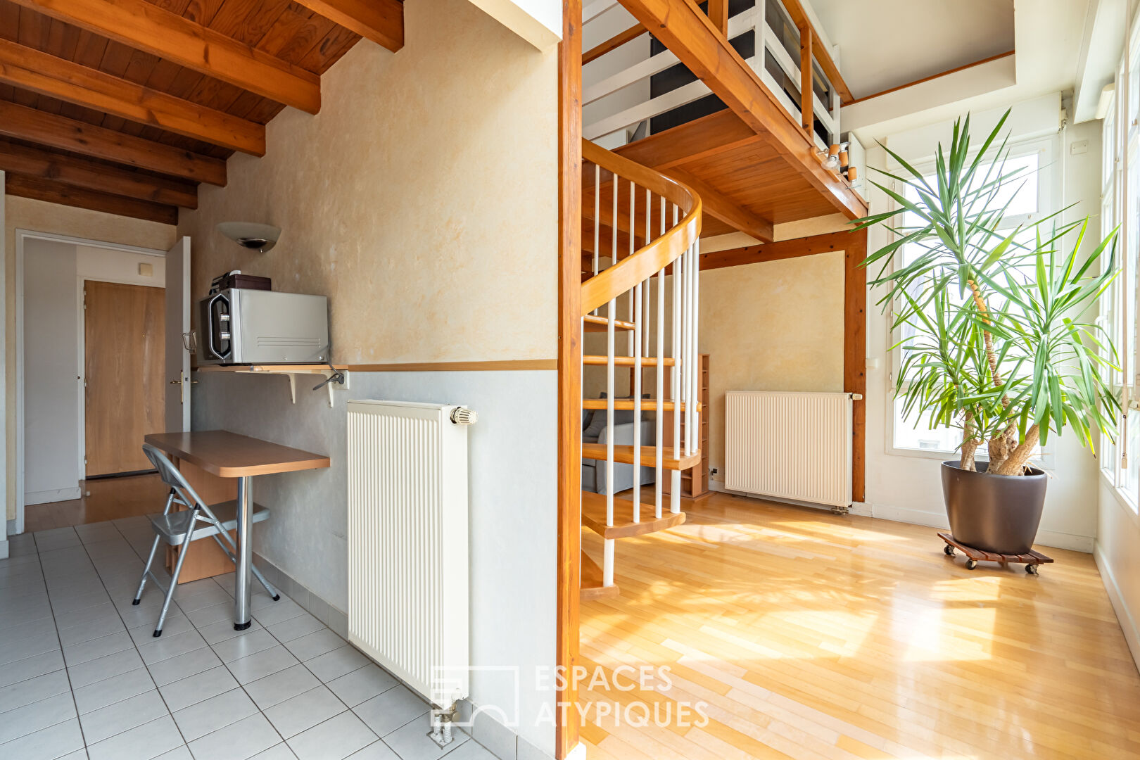 Top floor duplex at Parc des Impressionnistes