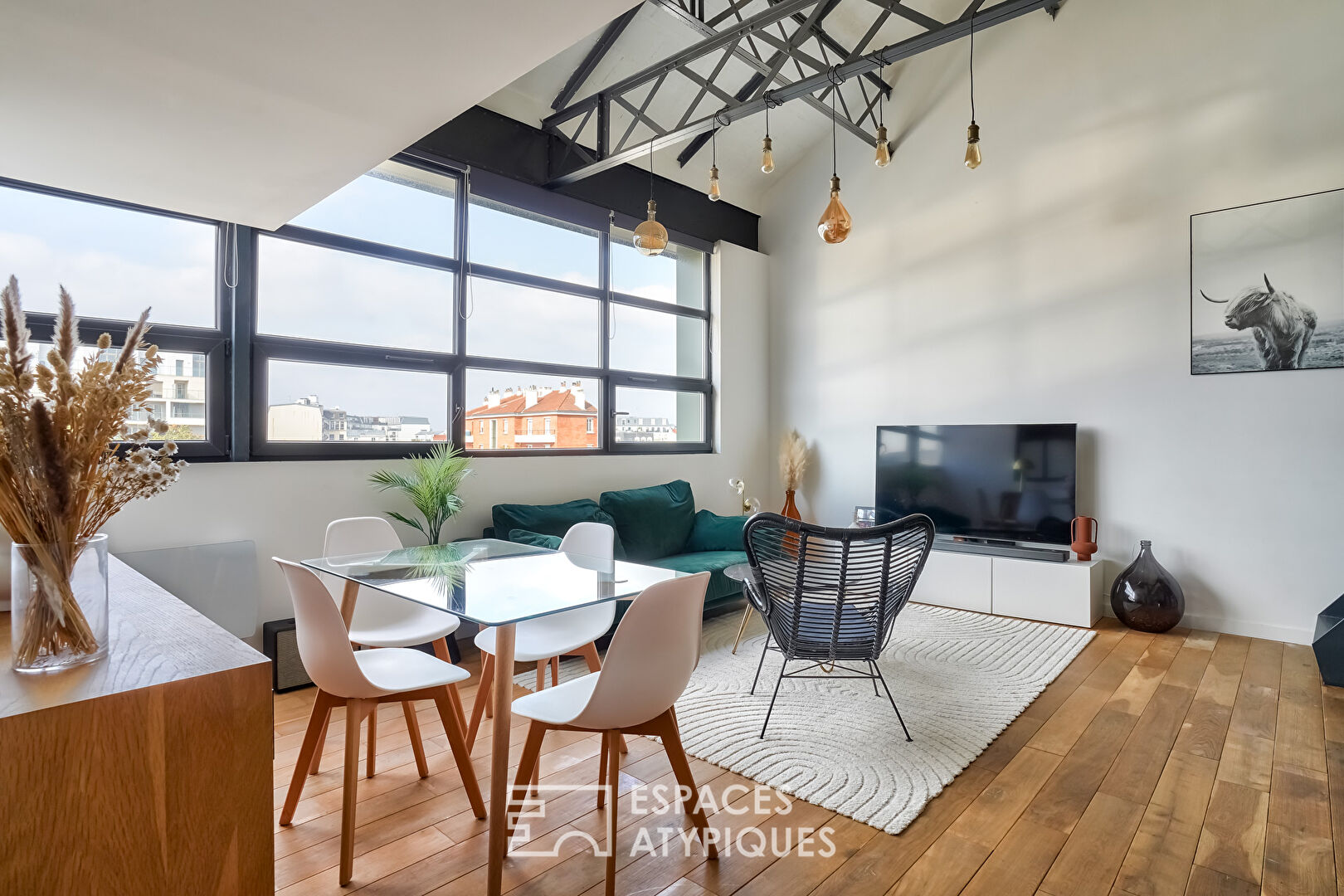 Loft in the heart of the Bruyères district