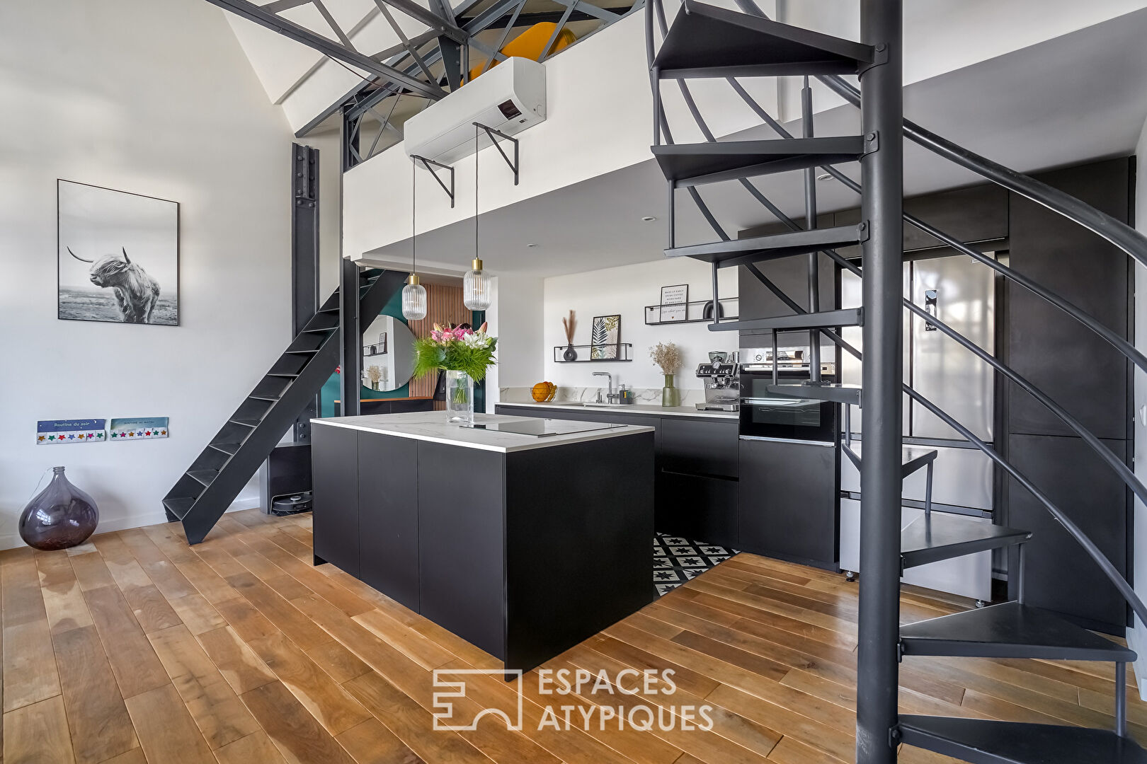 Loft in the heart of the Bruyères district