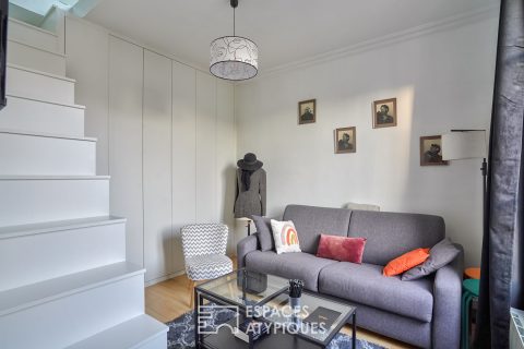 Charming apartment with converted attic in the heart of Montrouge