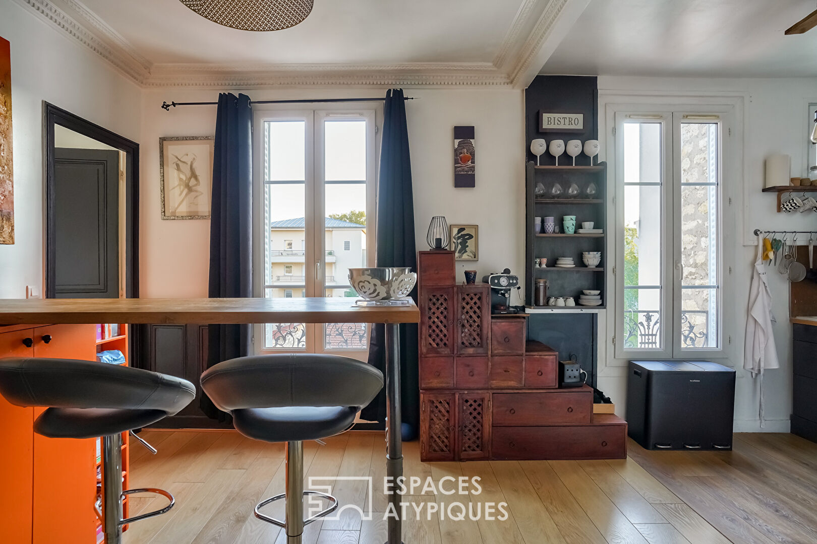 Charming apartment with converted attic in the heart of Montrouge